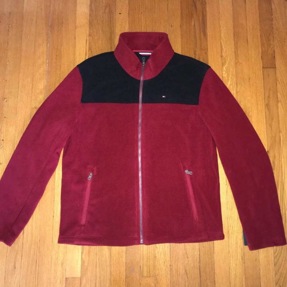 🚨NWT Tommy Hilfiger Zip Front Polar Fleece Jacket